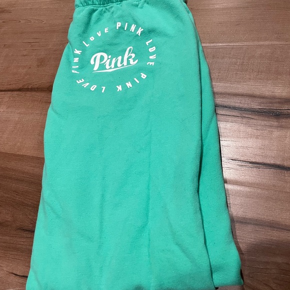 Like new teal lounge pants. - Picture 4 of 5